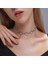 Altın Kpop Hollow Aşk Kalp Gerdanlık Tatlı Kolye Bildirimi Kız Arkadaşı Hediye Sevimli Bicolor Kore Kolye Takı Collier Femme 2022 (Yurt Dışından) 4