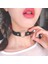 No.24 Boyutu Gotoker Kolye Kadın Kızlar Perçin Deri Kolye Kaya Kpop Punk Boyun Tasmaları Siyah Gerdanlık Kolye Serin Yaka (Yurt Dışından) 4