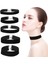 4cm Goth Siyah Kadife Gerdanlık Kolye Gotik Tarzı Halat Kadın Boyun Decoratioocker Takı Kız Kpop Için Boyunluk Üzerinde (Yurt Dışından) 2