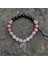 Altın Rengi 8mm Rhodrochrosite, Gül Kuvars Japa Mala Seti, Sıcaklık, Meditasyon Mala, Namaste Yoga Takı, Budist Mala Namaz Boncuk, 108 Mala Boncuk (Yurt Dışından) 1