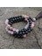 Altın Rengi 8mm Rhodrochrosite, Gül Kuvars Japa Mala Seti, Sıcaklık, Meditasyon Mala, Namaste Yoga Takı, Budist Mala Namaz Boncuk, 108 Mala Boncuk (Yurt Dışından) 3