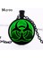 Siyah Stil No.3 Boyutu Biohazard Logo Kolye Kolye Charm Vintage Yuvarlak Siyah Zincir Kolye Kolye Kadın Takı Erkek Elbise Aksesuarları Hz1 (Yurt Dışından) 2