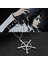Kırmızı Kahverengi Anime Bleach Kolye Quincy Ishida Uryuu Cosplay Ginrei Gojiaku Muska Alaşım Gerdanlık Zincir Bilezikler Kolye Takı Aksesuarları (Yurt Dışından) 2