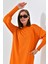 Kadın Düz Basic Tunik Orange 5