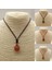 H03 Carnelian Kristal Kolye Kolye Kadın Kızlar Için Doğal Taş Boncuk Kolye Takı Hediyeler (Yurt Dışından) 2