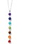 45CM Tarzı No.2 Boyutu 7 Çakra Taşları Reiki Şifa Noktası Çakra Kolye Charm Kolye Ankh Yoga Takı Yarı Değerli Taş Kolye (Yurt Dışından) 5
