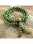 6 mm Yeşil Sandal Ağacı Ahşap Boncuk 108 Boncuk Bileklik Dua Ruyihot Yoga Sutra Korusun Şifa Keşiş Şanslı Manşet Mala (Yurt Dışından) 1