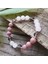 Bileklik 8mm Rhodonite Obsidyen Kristal Taş Boncuk, Gül Kuvars Kolye, Dua Bileklik, Aşk Şifa, Meditasyon, 108 Mala Boncuk Kolye (Yurt Dışından) 1