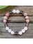 Bileklik 8mm Rhodonite Obsidyen Kristal Taş Boncuk, Gül Kuvars Kolye, Dua Bileklik, Aşk Şifa, Meditasyon, 108 Mala Boncuk Kolye (Yurt Dışından) 4
