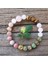 Bileklik 8mm Sunstone Yeşil Jasper Boncuk, Gül Kuvars Kolye, Dua Bileklik, Yoga Kolye, Tatlı ve Romantik Boncuk, Aşk Şifa Takı (Yurt Dışından) 4