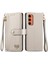 Samsung Galaxy C55 5g Için Flip Case Cüzdan Aşk Deri Kılıf Fermuar (Yurt Dışından) 1