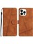 IPhone 15 Için Flip Case Pro Max Flip Folio Cüzdan Pu Deri Kart Yuvaları (Yurt Dışından) 5