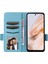 Xıaomı Poco M6 4g Manyetik Yan Toka Cüzdan Pu Deri Için Flip Case (Yurt Dışından) 5
