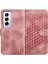 Oppo Flip 12 5g Geometrik Desen Flip Iş Pu Deri Için Flip Case (Yurt Dışından) 1