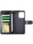 IPhone 15 Için Flip Case Manyetik Kapatma Kickstand Pu Deri Kart Tutucu (Yurt Dışından) 4