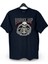 Wake Up Iskelet Baskılı Loose Fit Bisiklet Yaka Unisex Tişört 1