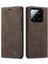 Xiaomi 14 Pro Vintage Pu Deri Cüzdan Manyetik Kapatma Için Flip Case (Yurt Dışından) 2