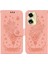 Oppo A59 5g Için Kickstand Kapak Pu Deri Kapak Kart Yuvaları Kabartma (Yurt Dışından) 1