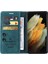 Samsung Galaxy S21 Ultra Basit Iş Deri Kılıf Flip Case Için Flip Case (Yurt Dışından) 4