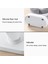 D77 4W Mikro USB ve Usb-C / Type-C Şarj Edilebilir Masaüstü Fanı Gümüş (Yurt Dışından) 2