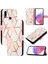 Samsung Galaxy M10S Mermer Desen Pu Deri Cüzdan Kickstand (Yurt Dışından) 5