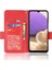 Samsung Galaxy A32 4g Manyetik Pu Deri Kart Yuvaları Tutucu Yan (Yurt Dışından) 4