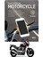 MT15 Bisiklet Scooter ve Motosiklet Için Dayanıklı Gidon Uyumlu Telefon Tutucu Alüminyum 2