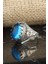 Ksrmoda Blue Topaz Taşlı 925 Ayar Erkek Gümüş Yüzük 1