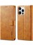 Iphone 14 Için Kılıf Pro Max Kart Yuvaları Cüzdan Tutucu ile Buzağı Doku (Yurt Dışından) 1