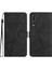 Huawei P20 Pro Için Flip Case Bilek Kayışı Cüzdan Pu Deri Kart Yuvaları Tam (Yurt Dışından) 1