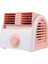 30W Türbin Bıçaksız Mini Masaüstü Sessiz Fan Pembe (Yurt Dışından) 1