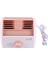 30W Türbin Bıçaksız Mini Masaüstü Sessiz Fan Pembe (Yurt Dışından) 3