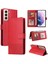 Samsung Galaxy S21 Artı Kickstand Premium Deri Üç Için Flip Case (Yurt Dışından) 1