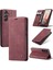 Samsung Galaxy S23 Fe 5g Için Flip Case Vintage Pu Deri Cüzdan Manyetik (Yurt Dışından) 2