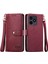 Realme Not Için Flip Case 50 Deri Kılıf Aşk Cüzdan Fermuar Darbeye (Yurt Dışından) 1