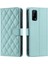 Realme 7 Pro Için Telefon Kılıfı Manyetik El Kayışı Kafes Flip Folio Cüzdan (Yurt Dışından) 1
