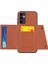 Samsung Galaxy A34 5g Kickstand Buit Için Cüzdan Kılıf Demir Kart Tutucu (Yurt Dışından) 5