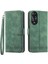 Oppo A78 5g Premium Kart Yuvaları Için Flip Case Bileklik Manyetik Kapatma (Yurt Dışından) 1