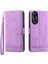 Oppo A78 5g Premium Kart Yuvaları Için Flip Case Bileklik Manyetik Kapatma (Yurt Dışından) 1