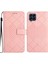Samsung Galaxy M33 5g Için Flip Case Kart Yuvası Standı Elmas Kabartmalı Pu (Yurt Dışından) 1