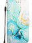 YH Mall Tecno Spark 20 Pro Kickstand Pu Deri Mermer Desen Cüzdan Için Kılıf (Yurt Dışından) 4