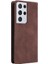 Samsung Galaxy S21 Ultra Basit Iş Deri Kılıf Flip Case Için Flip Case (Yurt Dışından) 4