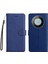 Kart Yuvası Klasik Düz Renk Iş ile Huawei Mate 60 Için Flip Case (Yurt Dışından) 4