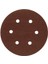 N33667 100 Kum Alüminyum Oksit Cırtlı Disk Zımpara 150MM - 6 Delikli 1