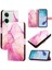 Oneplus Nord 3 Cüzdan Pu Deri Mermer Desen Kickstand Için Kılıf (Yurt Dışından) 1