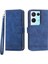 Oppo Oppo 8 Pro 5g Premium Kart Yuvaları Için Flip Case Manyetik Kapatma Nakit (Yurt Dışından) 1