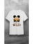 Beyaz Mickey %100 Pamuk Normal Kalıp Tshirt 1