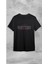 Unisex Bisiklet Yaka Better Baskılı Siyah T-Shirt 1