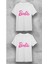 Unisex Bisiklet Yaka Kısa Kol Barbie Baskılı %100 Pamuklu T-Shirt 2
