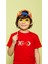 Cumhuriyetimizin 100. Yılına Özel Atatürk Silüeti Baskılı Kirmizi %100 Pamuk Çocuk T-Shirt/tişört 1